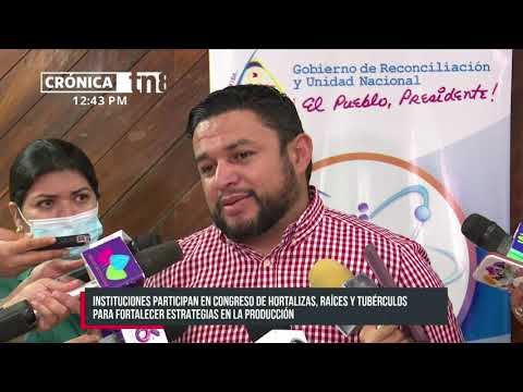 Nicaragua: Desarrollan congreso de hortalizas, raíces y tubérculos para la seguridad alimentaria