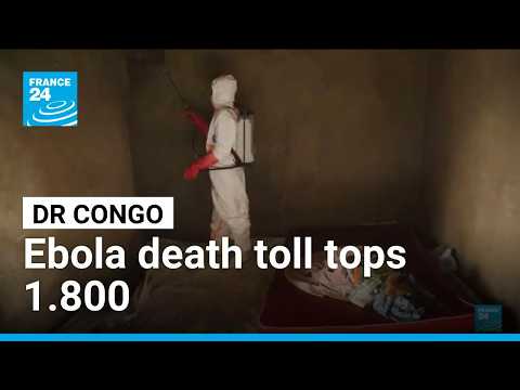 Ebola Todesopfer übertrifft 1.800 in der Demokratischen Republik Kongo • FRANCE 24 Englisch