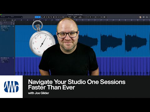 Navigate Your Studio One Sessions Faster Than Ever | PreSonus