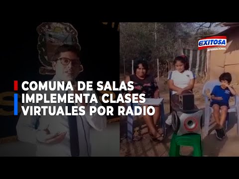 Chiclayo: Más de mil escolares reciben clases por medio de radio municipal