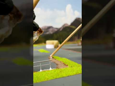 Restoration work on my 1:64 scale diecast diorama #modelbuilder #diorama164