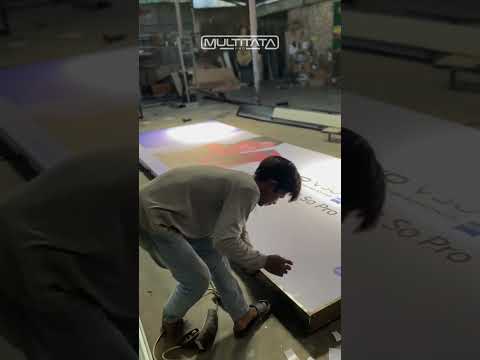 produksi neon box giant #multitata #furniture #mebelindonesia #interiordesign