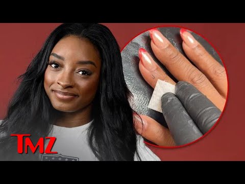 Simone Biles Gets 'J' Tattoo On Ring Finger, Apparent Homage To Jonathan Owens | TMZ TV