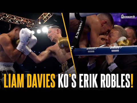 World title glory for liam davies! 👑 unseen footage of thunderous ko and emotional celebrations