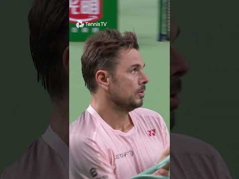 A SPECIAL Backhand From Stan Wawrinka ✨