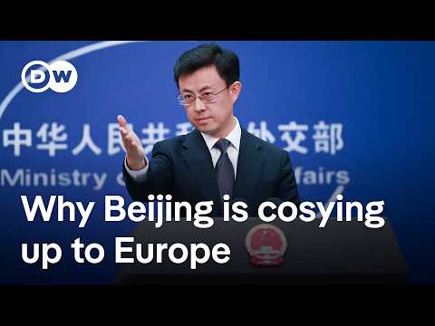 China says it wants better economic relations with Europe | DW News