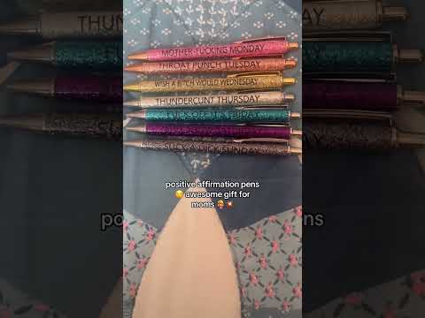 Mom Loves Her New Pens! #pens #pen #journaling #planner #girlboss