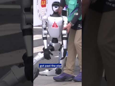 Robots compete in Beijing half-marathon | DW News