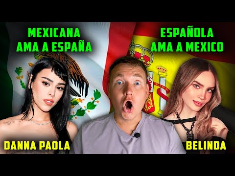 CANSELAN a DANNA PAOLA por PREFERIR ESPAÑA que MÉXICO | RUSOS REACCIONAN a BELINDA vs DANNA PAOLA