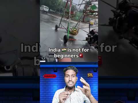 This is why India is not for beginners 😂🔥 #youtubeshorts #viralvideo #trendingnow #samtheloser