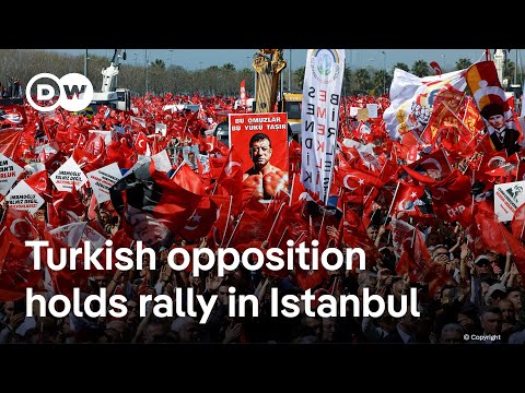 New protests against the arrest of Erdogan rival Imamoglu in Istanbul | DW News