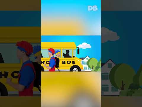 Boom-Boom’s Yellow Bus Rush! | D Billions VLOG English #shorts #forkids