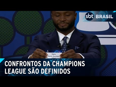 Confrontos da UEFA Champions League são definidos | SBT Brasil (15/03/24)