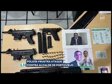 Por tercera vez alcalde de Portoviejo es blanco de un ataque armado