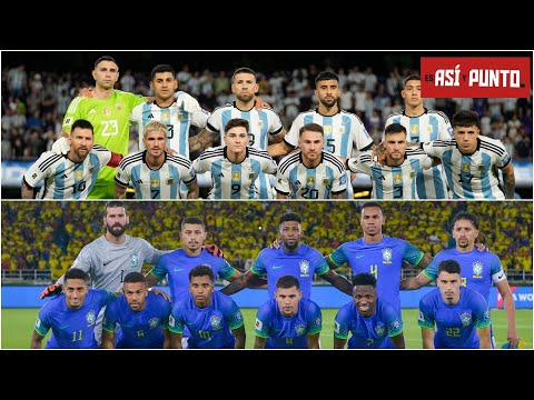 ARGENTINA es FAVORITA ante BRASIL, que está dando ventajas por no tener entrenador | Es Así y Punto