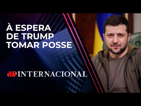 Zelensky busca manter apoio dos Estados Unidos à Ucrânia | JP INTERNACIONAL