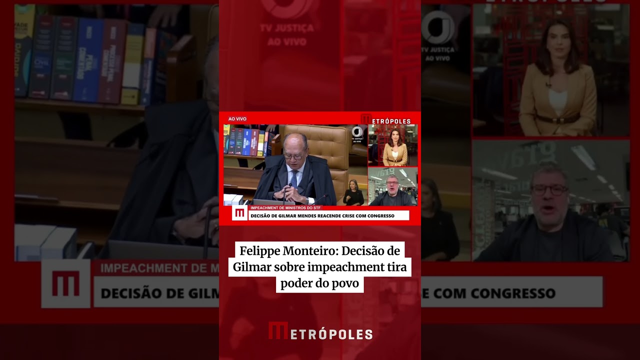 Decisão de Gilmar sobre impeachment tira poder do povo analisa Felippe Monteiro TV Online Decisão de Gilmar sobre impeachment tira poder do povo analisa Felippe Monteiro