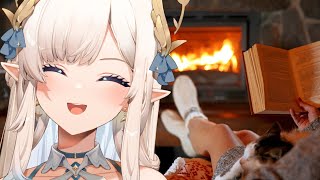 Hina Reads by the Fire :D pt. 2