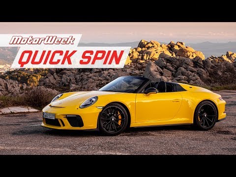 2019 Porsche 911 Speedster | MotorWeek Quick Spin
