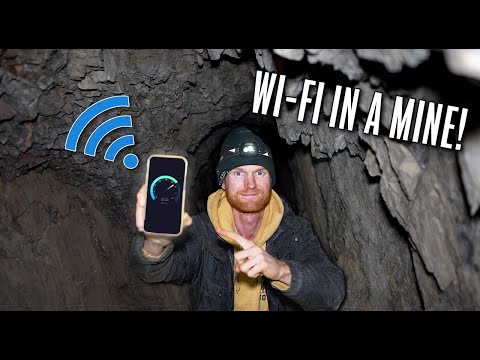 I Have WiFi In My Abandoned Mine! 900 Ft Underground!