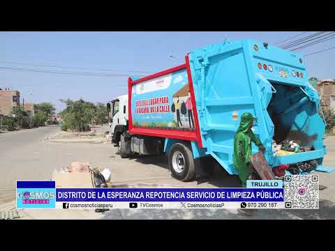Trujillo: distrito de La Esperanza repotencia servicio de limpieza pública