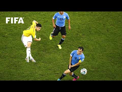Best Volley From كأس العالم 2014? It Has To Be James!