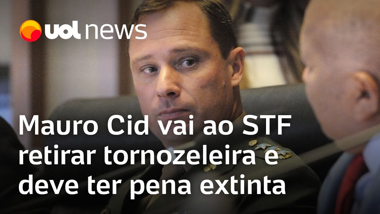 Mauro Cid vai ao STF retirar tornozeleira e deve ter pena extinta