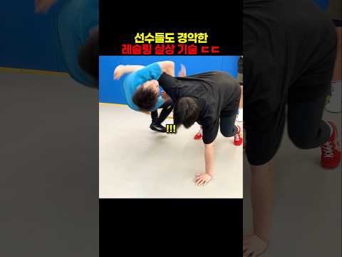 격투기 선수들도 경악하는 레슬링 기술의 파괴력