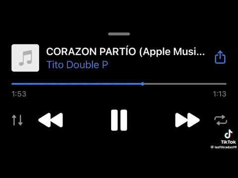 Corazón partio tito double p completa original (Apple music sessions)