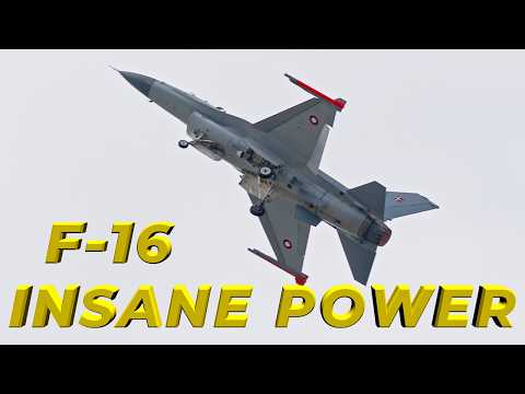 F16 Max Performance Takeoff The Most Agile Display at Farnborough Airshow Danish Air Force