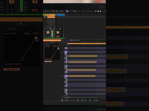 Generate chords, melodies and rhythms with Live 12’s MIDI Tools. #ableton #live12 #shorts
