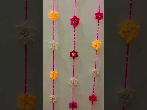 #diwalihanging #ladiya #homedecor #fypシ゚viral #crochet #crosia #patchwork #toran #decor #craft