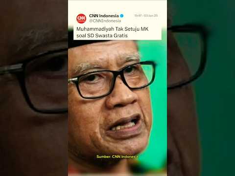 Muhammadiyah Tak Setuju MK soal SD Swasta Gratis
