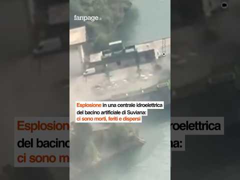 Bologna, esplosione in una centrale idroelettrica: ci sono morti, feriti e dispersi #shorts