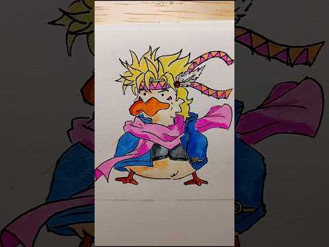 Día 168 | Pato Caesar Zeppelin #dibujo #pato#art#draw#artist #jojosbizzareadventure#jojo#anime #arte