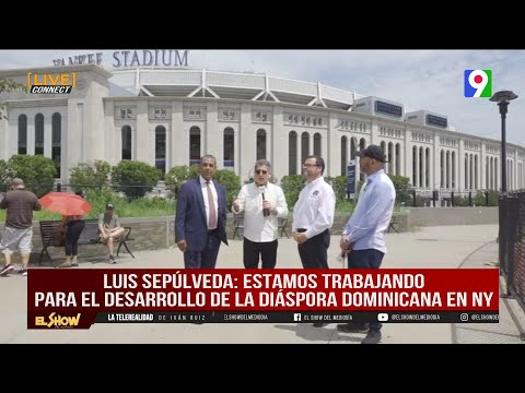 Adriano Espaillat y Luis Sepúlveda en transmisión especial desde NY para El Show del Mediodía