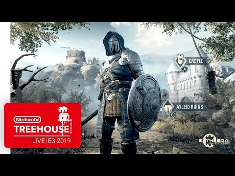 The Elder Scrolls: Blades Nintendo Switch Gameplay - Nintendo Treehouse: Live | E3 2019