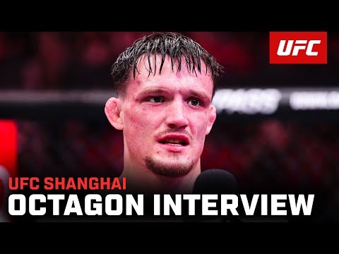 Gage Young Octagon Interview | UFC Shanghai
