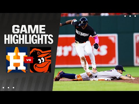 Astros vs. Orioles Game Highlights (8/23/24) | MLB Highlights