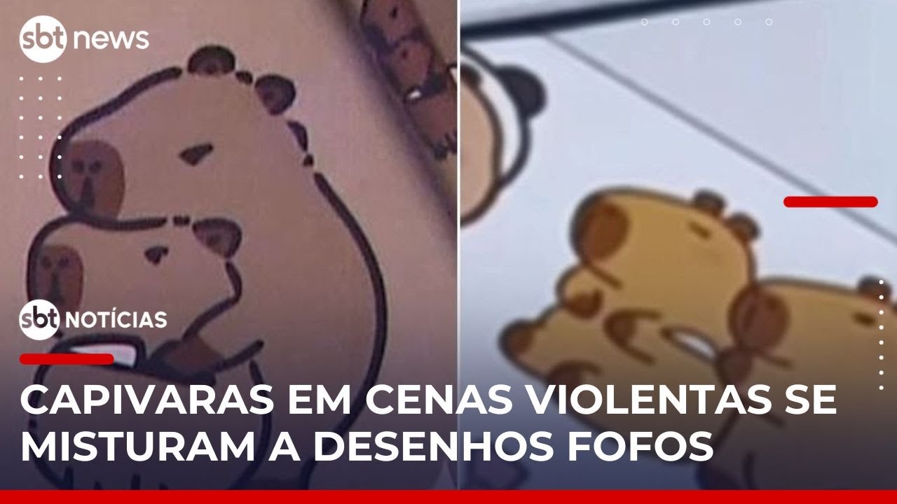 Com facas e em posições sexuais capivaras do mal são vendidas na 25 de Março | SBTNotícias