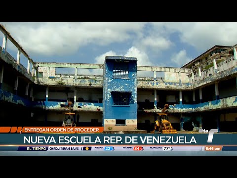 Dan orden de proceder para construcción de nueva Escuela República de Venezuela
