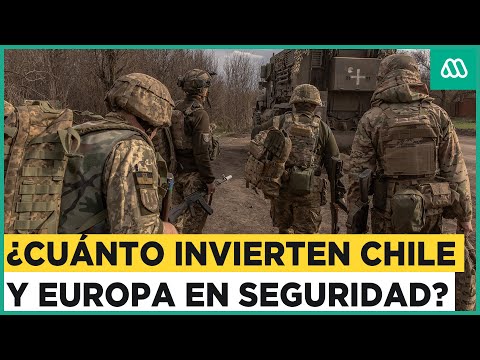 ¿Cuánto invierten los países en seguridad? Experto analiza los desafíos de Chile y Europa