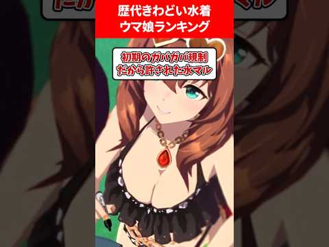 歴代きわどすぎる水着ウマ娘ランキング #ウマ娘プリティーダービー