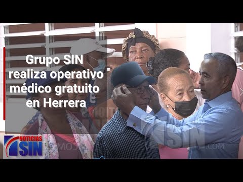 Grupo SIN realiza operativo médico en Herrera