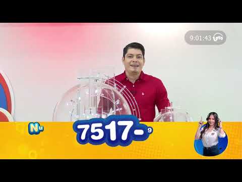 Sorteo LOTO 9:00 PM, Jueves 25 de Julio de 2024