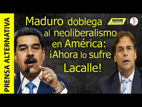 Discurso de Maduro quiebra al mandatario neoliberal uruguayo Lacalle: Le recordó sus verdades!