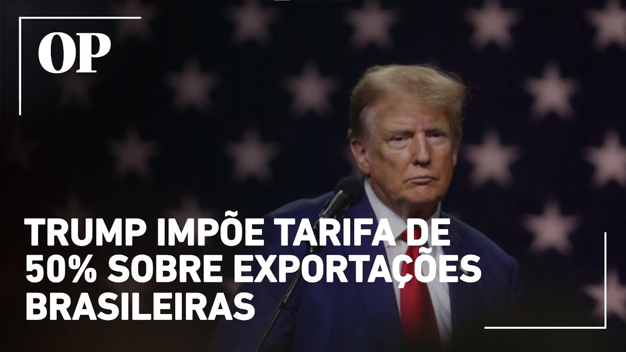 Trump manda carta para Lula e anuncia tarifa de 50% ao Brasil
