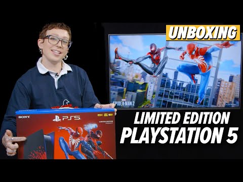 Unboxing The Spider-Man 2 Limited Edition PS5