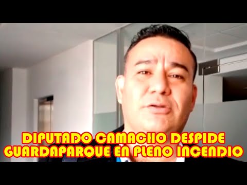 DIPUTADO SI CAMACHO SE SIENTE INC4PAZ DE APAGAR INCENDIOS EN SANTA CRUZ QUE PIDA AYUD4..
