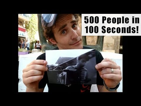 500 People in 100 Seconds!